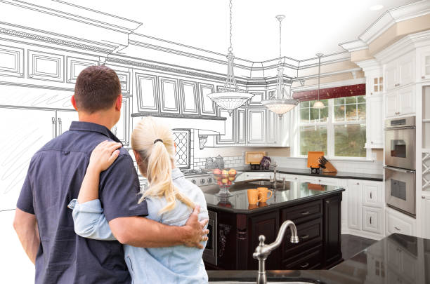 Professional Kitchen Flooring technician working in Riegelsville, PA